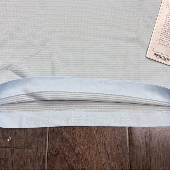 Lululemon NWT Swiftly Tech Racerback Tank Top 2.0 *Race Length Powder Blue - Picture 11 of 13